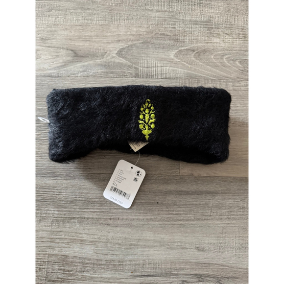Free People Slopeside Sherpa Earwarmer Black FP Movement NWT - Picture 4 of 5